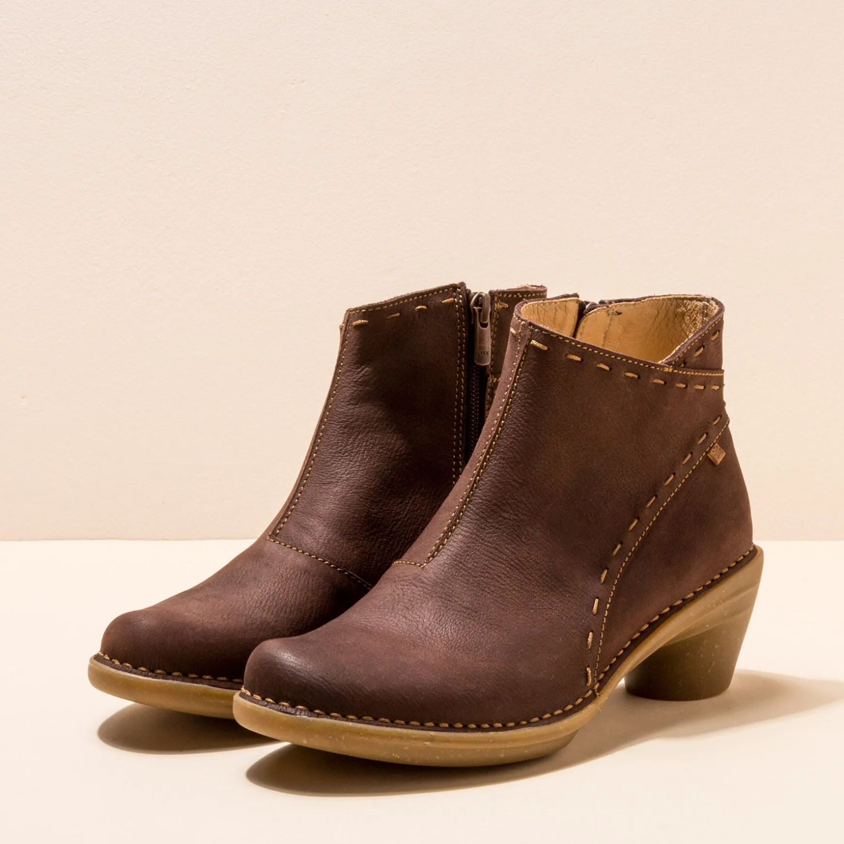 Schnürstiefel Mit Hoher Absatz-El Naturalista 5338 Aqua