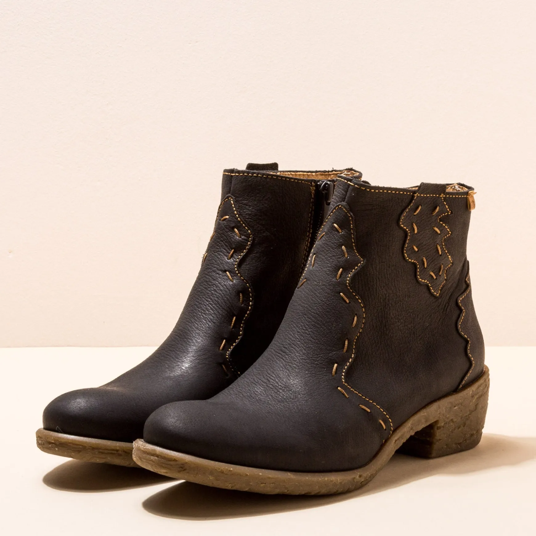 Schnürstiefel Mit Hoher Absatz-El Naturalista 5406 Quera