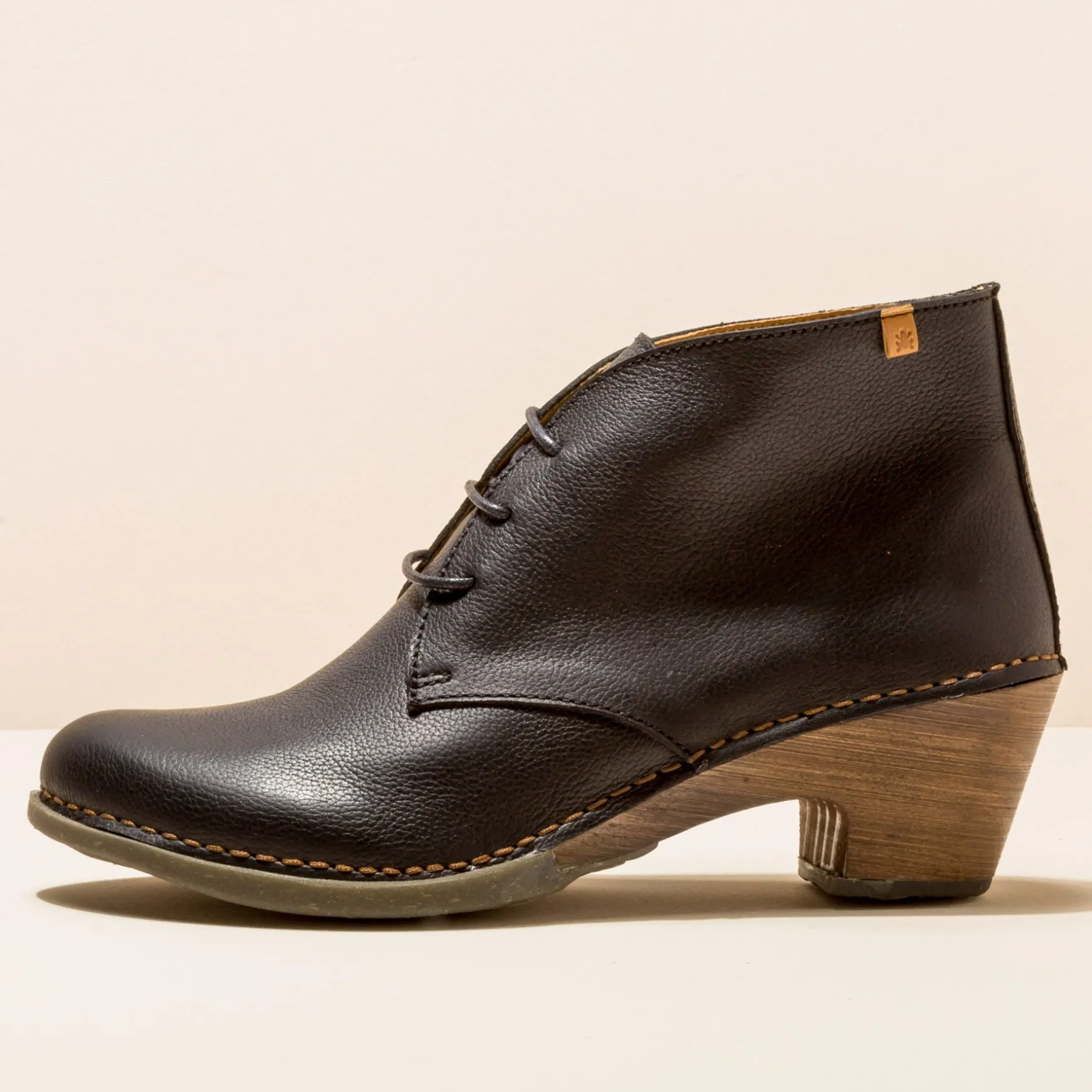 Schnürstiefel Mit Hoher Absatz-El Naturalista 5490 Sylvan