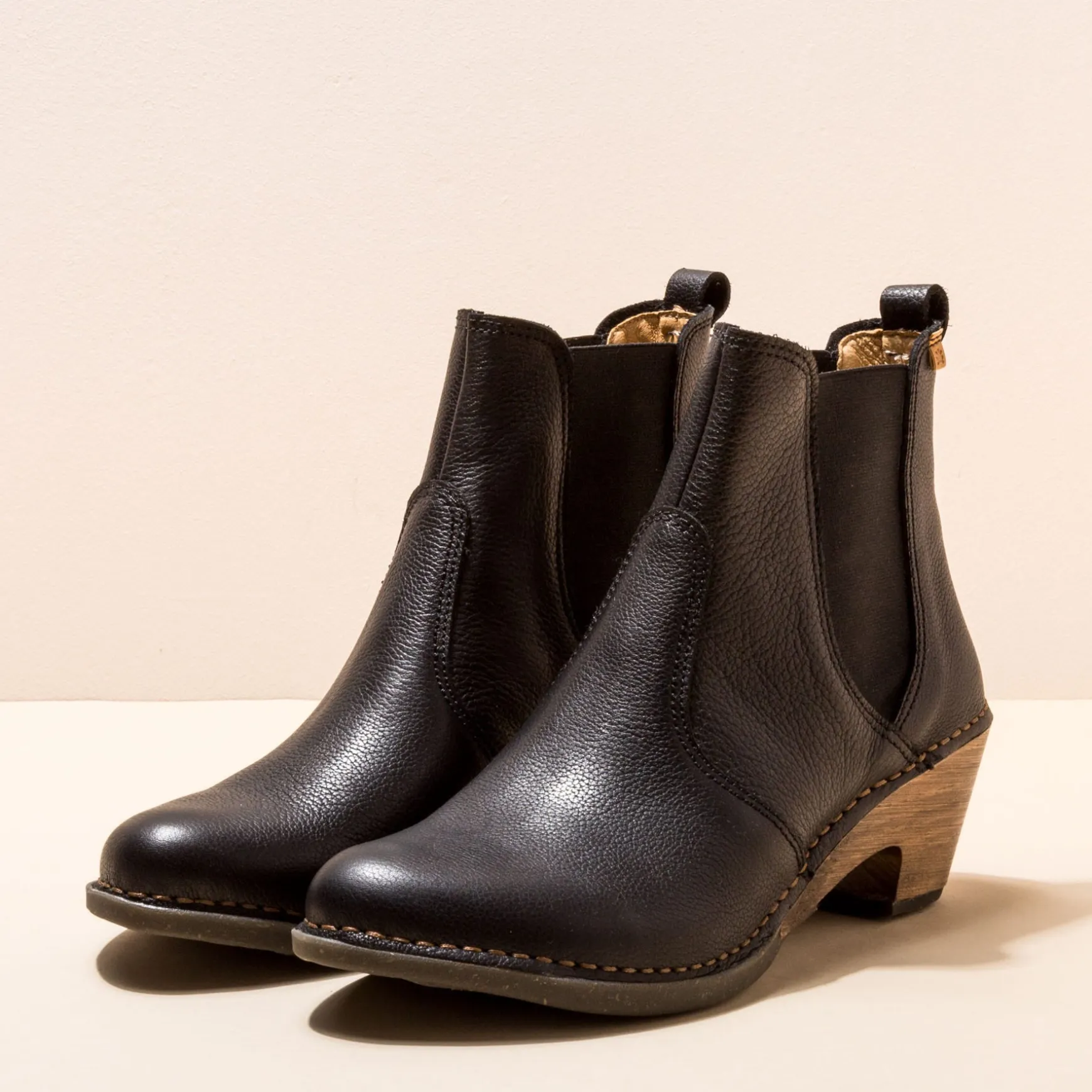 Schnürstiefel Mit Hoher Absatz-El Naturalista 5492 Sylvan